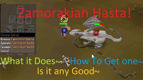 Hasta has better slash accuracy and better stab accuracy so it physically cant do less damage than an abyssal dagger. . Zamorakian hasta osrs